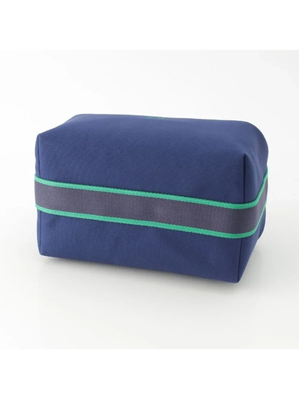 Hermes Brid-a-brac GM Cotton Pouch Marine